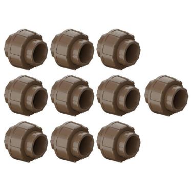 Imagem de Kit Com 10 Unidades União Soldável 32 Mm Tigre