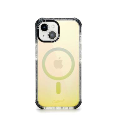 Imagem de Customic Capinha Case Capa para Celular iPhone 15 (6.1"), Impactor Deep Space Anti Impacto Proteção Militar 4 metros contra quedas, Compatível Mag-Safe, Antiamarelamento, Gold