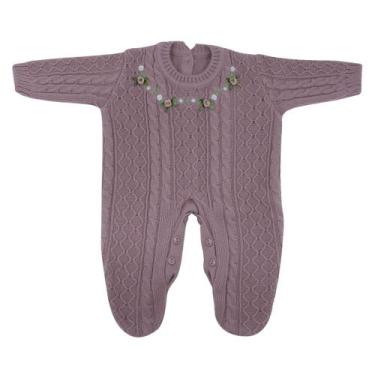 Imagem de Macacão Infantil Flowers - Kowak, Rosê, RN