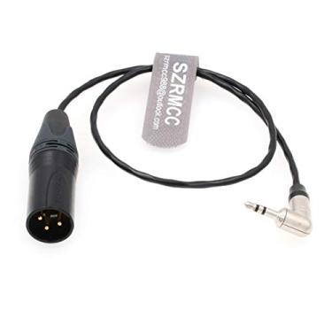 Imagem de SZRMCC estéreo 3,5 mm TRS plugue para XLR 3 pinos macho microfone cabo de conversão de áudio