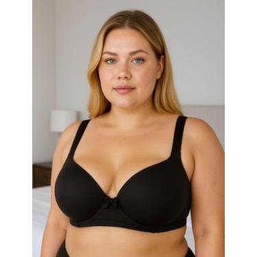 Imagem de Sutiã Plus Size Básico Lateral Grande Soutien Reforçado Bojão Alça Lar