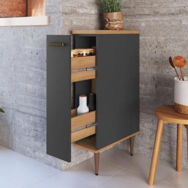 Imagem de Balcão Porta Condimentos 20cm Isabelle - Delmarco Móveis