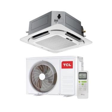 Imagem de Ar Condicionado Split Cassete 4 Vias Inverter TCL 24000 BTUs Quente Frio TAC-24CHSG/CT-INV - 220V
