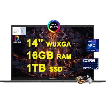 Imagem de Asus Zenbook 14X OLED Business Laptop 36.8 cm 2.8K 120Hz Touchscreen (550nits, 100% DCI-P3, brilhante) 13ª geração Intel 14-core i7-13700H 16GB RAM 512GB SSD retroiluminado impressão digital