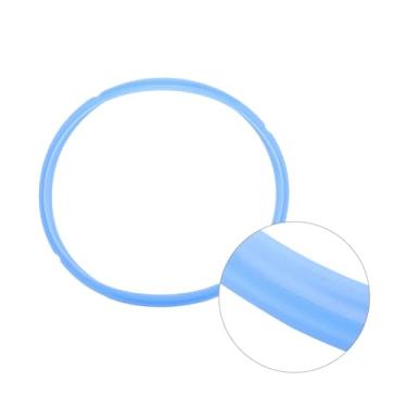 Imagem de Xixian Anel de Vedação de Silicone para Acessórios de Substituição de Panela de Pressão de 8Qt, 5/6 Qt, Fácil de Instalar e Remover, Sem Odor de Comida Misturado Mais, Silicone de Alta (8Qt azul)