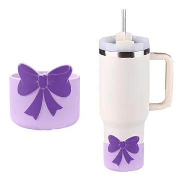 Imagem de Capa de silicone para garrafa de água, capa protetora antiderrapante para garrafa, garrafas de água protetora, parte inferior esportiva, acessório protetor e elegante para personalizar