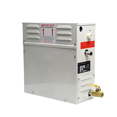 Imagem de Kit gerador de vapor de sauna 6KW gerador de vapor gerador de vapor doméstico sauna a vapor máquina de banho a vapor para relaxar sala de spa controlador digital acessórios de sauna