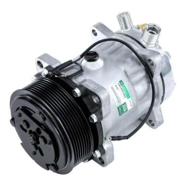 Imagem de Compressor De Ar Universal 7H15 8PK 12V Vertical 8 Fix GRN - Green