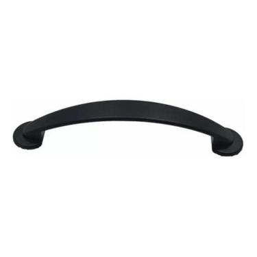 Imagem de Kit 20 Puxadores Milan 106Mm Preto Pz-1097 - Telis Ferragens