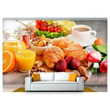 Imagem de Papel De Parede Café Da Manhã Saudável 3D Al103 - Você Decora