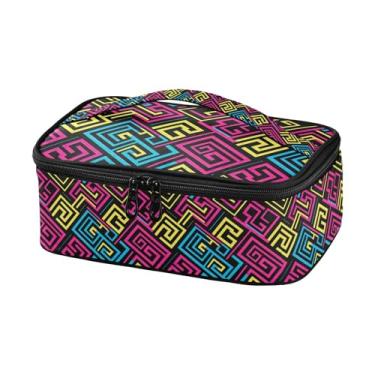 Imagem de GUIJI Lancheira térmica Dark Line, à prova de vazamento, lancheira para mulheres e homens, lancheira portátil para trabalho, piquenique, viagens