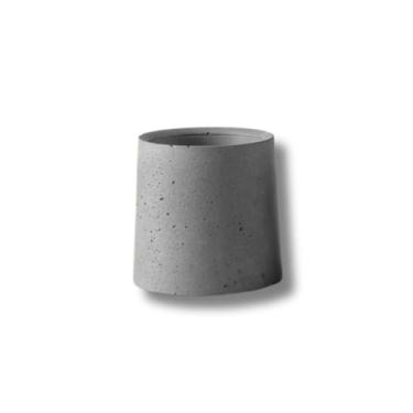 Imagem de Cachepot Clean Elegância Minimalista para Sua Decoração (Cinza)