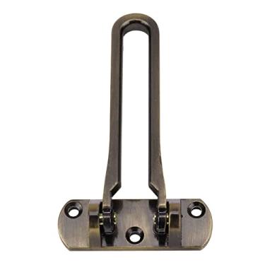 Imagem de Fafeicy Porta de Segurança Com Trava Antifurto para Armários, Guarda-roupas e Portas, Fácil de Instalar, Amplia a Sensação de Segurança e Abre a Parcialmente, Liga de Zinco (Fivela grande anti-roubo