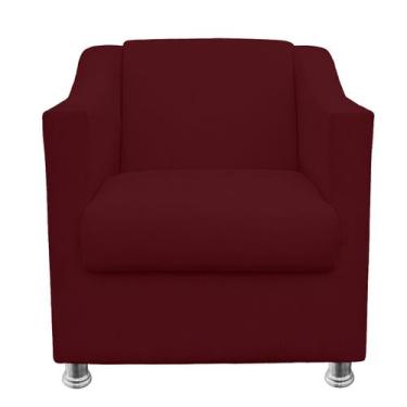 Imagem de Poltrona Gabi para Sala e Quarto Suede - LH Decor - Los Hermanos Decor