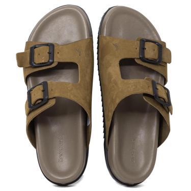 Imagem de Sandália Masculina Reserva Go Casual Sambô Tiras em Couro Confortável 751930002-Masculino