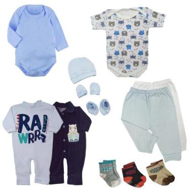 Imagem de Kit 12 Peças Roupa De Bebê Enxoval Body Macacão Calça Touca - Koala Ba