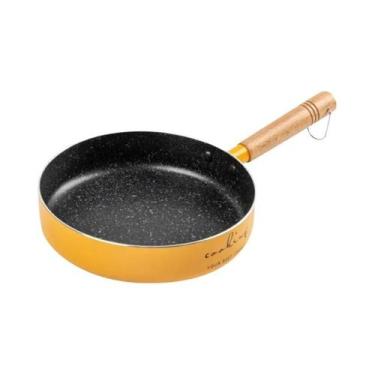 Imagem de Panela Antiaderente De 20cm Para Fogão De Indução E Gás, Wok Durável P