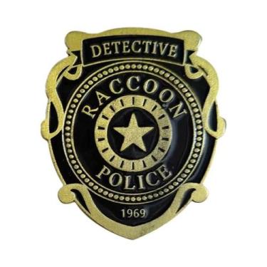 Imagem de Broche De Esmalte Do Filme Resident Evil Do Departamento De Polícia Ra