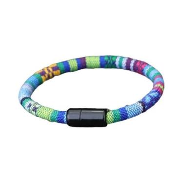 Imagem de Pulseira Magnética Boêmia Da Sorte Para Homens, Presente Minimalista É