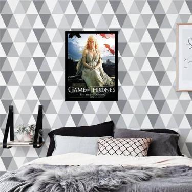 Imagem de Quadro Decorativo Game of Thrones Daenerys Targaryen
