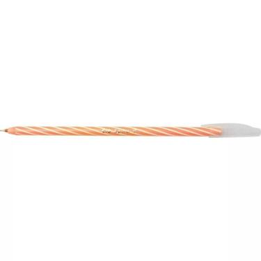 Imagem de Caneta Esferográfica Cis Spiro Ponta Fina 0.7MM com Ponta Tipo Agulha para Escrita Suave 1 Unidade Laranja