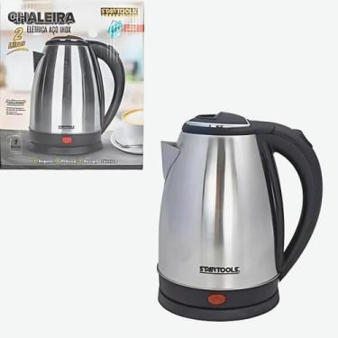Imagem de Chaleira Elétrica Inox 2 Litros 127V Potência 1000W com Desligamento A