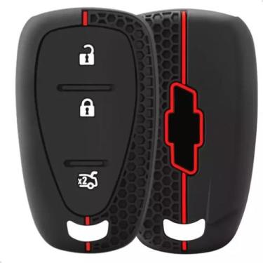 Imagem de Capa Para Chave De Presença Chevrolet Onix Plus  Silicone - GUSTA CAR 