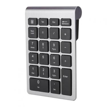 Imagem de Teclado numérico Zunate RF304 22 teclas USB sem fio Android/Windows/OS