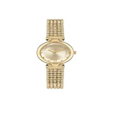 Imagem de Relógio Technos Feminino Mini Joia Dourado 2035MZF/1D