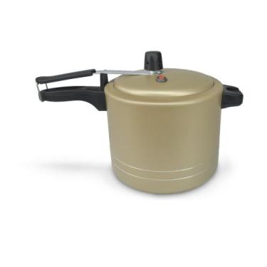 Imagem de Panela De Pressão Antiaderente 4,5 Litros Alumínio - Mr. Cook, Dourado