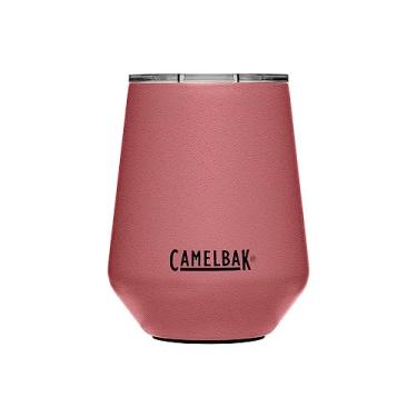 Imagem de CamelBak, Copo Taça Térmica, 350 mL, Aço Inoxidável, Tampa De Três Modos, Base Silicone Antiderrapante,Mantém a Temperatura, Sem Vazamentos, Resistente A Arranhões, Rosa