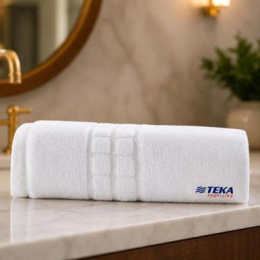 Imagem de Toalha Banhão Hotel Toronto Branca Profiline Toque Macio Luxo Teka