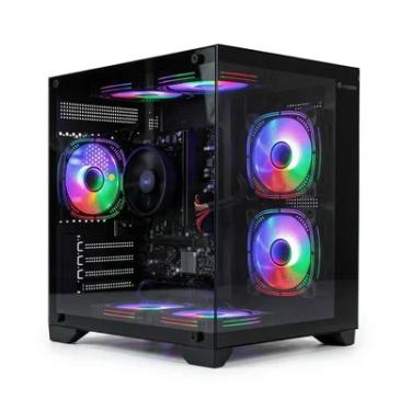 Imagem de PC Gamer Ryzen 5 5500, Rx 6600, 16gb Ddr4, SSD 480GB, 600w 80 Plus, PCrx002-e