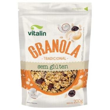 Imagem de Granola Tradicional Sem Glúten Vitalin 200g
