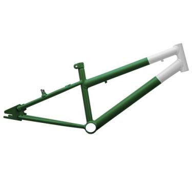 Imagem de Quadro Aro 20 Ultra Bikes em Aço Carbono Bicolor com Garfo Rebaixado, 