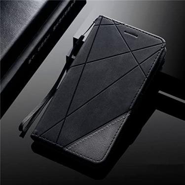 Imagem de Carteira de couro para Samsung Galaxy A52S A72 A42 A32 5G A22 4G M32 A12 A82 A13 A33 A53 A73 Flip Stand Phone Cover, Preto, Para A52 4G 5G A52S