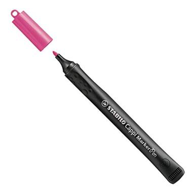 Imagem de Marcador Permanente Cappi Rosa Stabilo