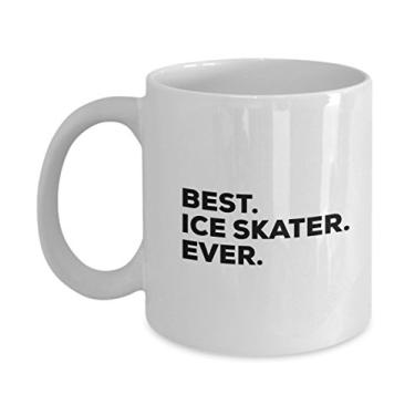 Imagem de Presentes para patinadora no gelo â€“ Para pessoas que amam patinação no gelo â€“ Melhor caneca patinadora no gelo â€“ Caneca de café â€“ Presente â€“ Também pode colocar em caixa de presente