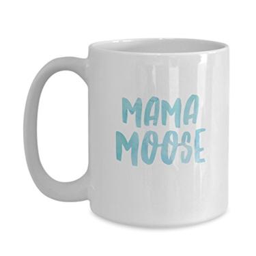 Imagem de Caneca Mamãe alce - Xícara de café - Chá chocolate quente