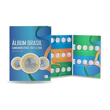 Imagem de álbum de moedas olimpíadas Rio 2016 comemorativas