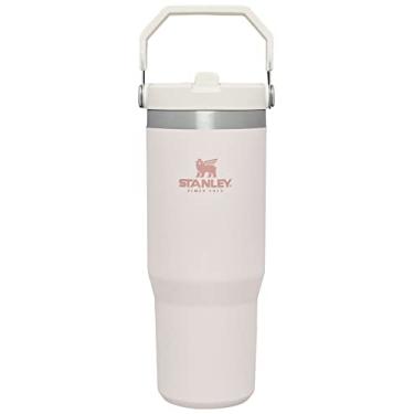 Imagem de Stanley Copo de aço inoxidável IceFlow com canudo - Garrafa de água isolada a vácuo para casa, escritório ou carro, copo reutilizável com canudo resistente a vazamentos, flip frio por 12 horas ou