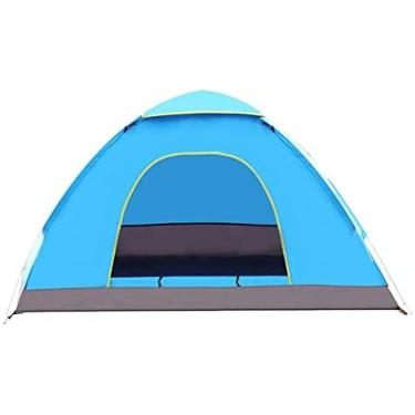 Imagem de Tenda Pop-up Automática Instantânea, Tenda Leve Para 2 Pessoas, À Prova D'água À Prova De Vento, Proteção UV, Perfeita Para Praia, Ao Ar Livre, Viagens, Caminhadas, Acampamento, Caça, Pesca, Etc.,