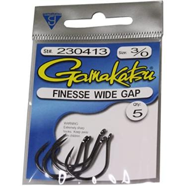 Imagem de Gamakatsu Finesse Gancho largo para lacuna NS preto, por 5