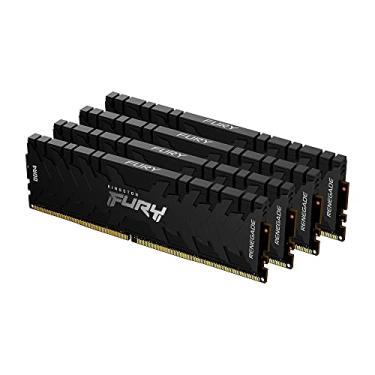 Imagem de KF432C16RBK4/128 - Kit de memórias de 128GB (4 x 32GB) DIMM DDR4 3200Mhz FURY Renagade Black 1,35V 2Rx8 288 pinos para desktop/gamers