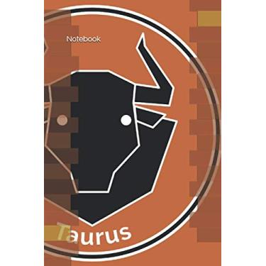 Imagem de Notebook: Taurus Zodiac Sign Notebook | 120 pages - lined | For astrology and horoscope fans. Notes, journal or diary for observing living together in the zodiac and ascendant.