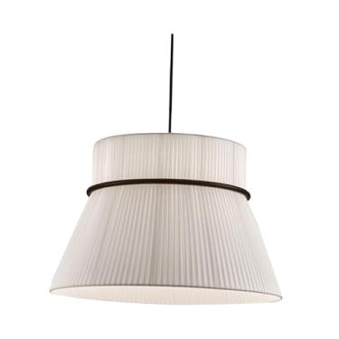 Imagem de Generic Luminária pendente Luminária de teto Luminária decorativa estilo japonês Abajur de tecido Lustre para lavanderia Corredor, 60x42cm