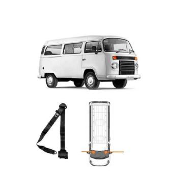 Imagem de Cinto de Segurança estático de 3 pontos dianteiro VW Kombi - HCML, Beg