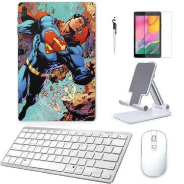 Imagem de Adesivo Galaxy S7 FE Superman 1 /Sup/Tecl/Mou/Can/Pel Branco - Skin Za