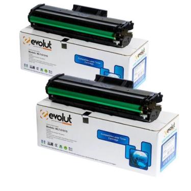 Imagem de 2x Toner Compatível D111 Mlt-d111s M2020w M2022 Chip Atual - EVOLUT