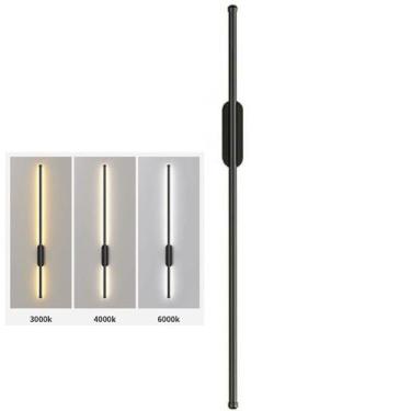 Imagem de Luminaria Arandela Perfil LED 3 em 1 Slim Luz Indireta Parede Quarto S